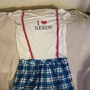 Sexy “I Love Nerds” costume